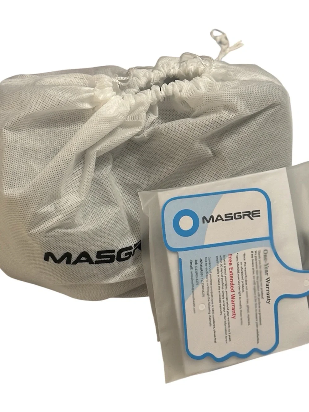 MASGRE U20 Neck & Shoulder Massager with Heat I Cordless Shiatsu Deep Tissue